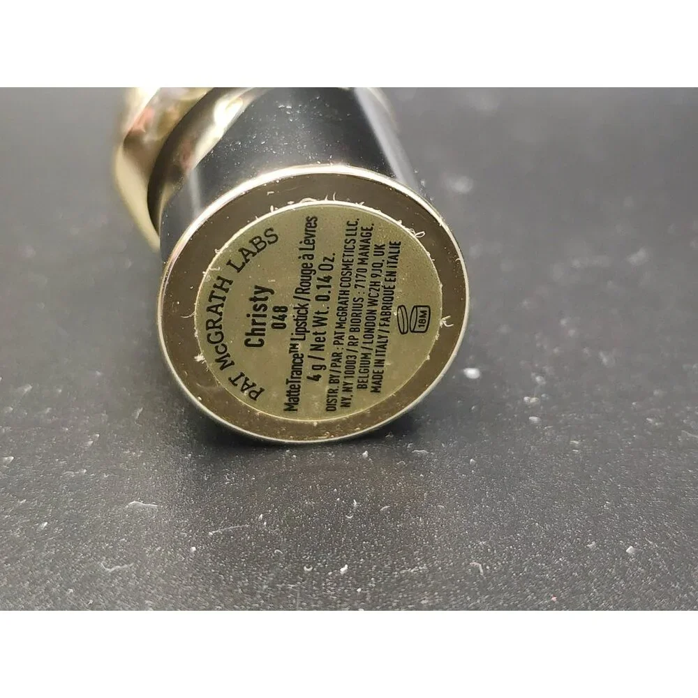 Pat McGrath Labs LuxeTrance Lipstick – Christy 048 | Creamy Nude Pink